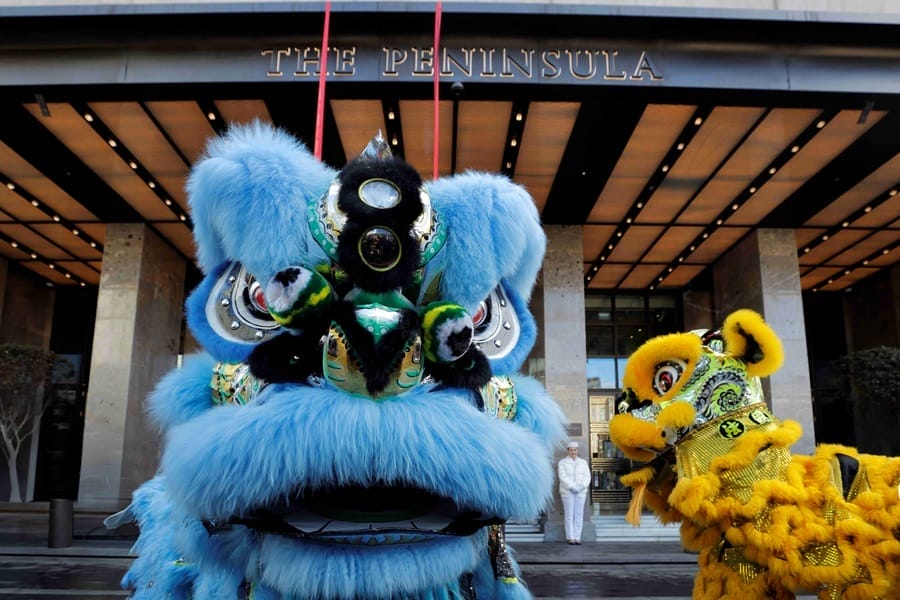THE PENINSULA ISTANBUL’DA ÇİN YENİ YILI ASLAN DANSI İLE KUTLANDI